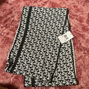New With Tags MK Charcoal Scarf